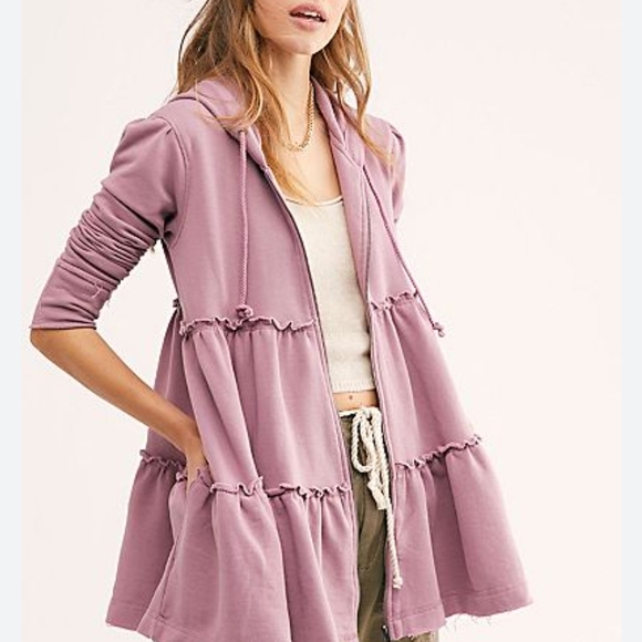 FP Movement 🌸by Free People🌼 Pink Hoodie🌺 - Picture 2 of 7